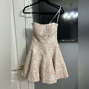 Jovani Lace Mini Dress